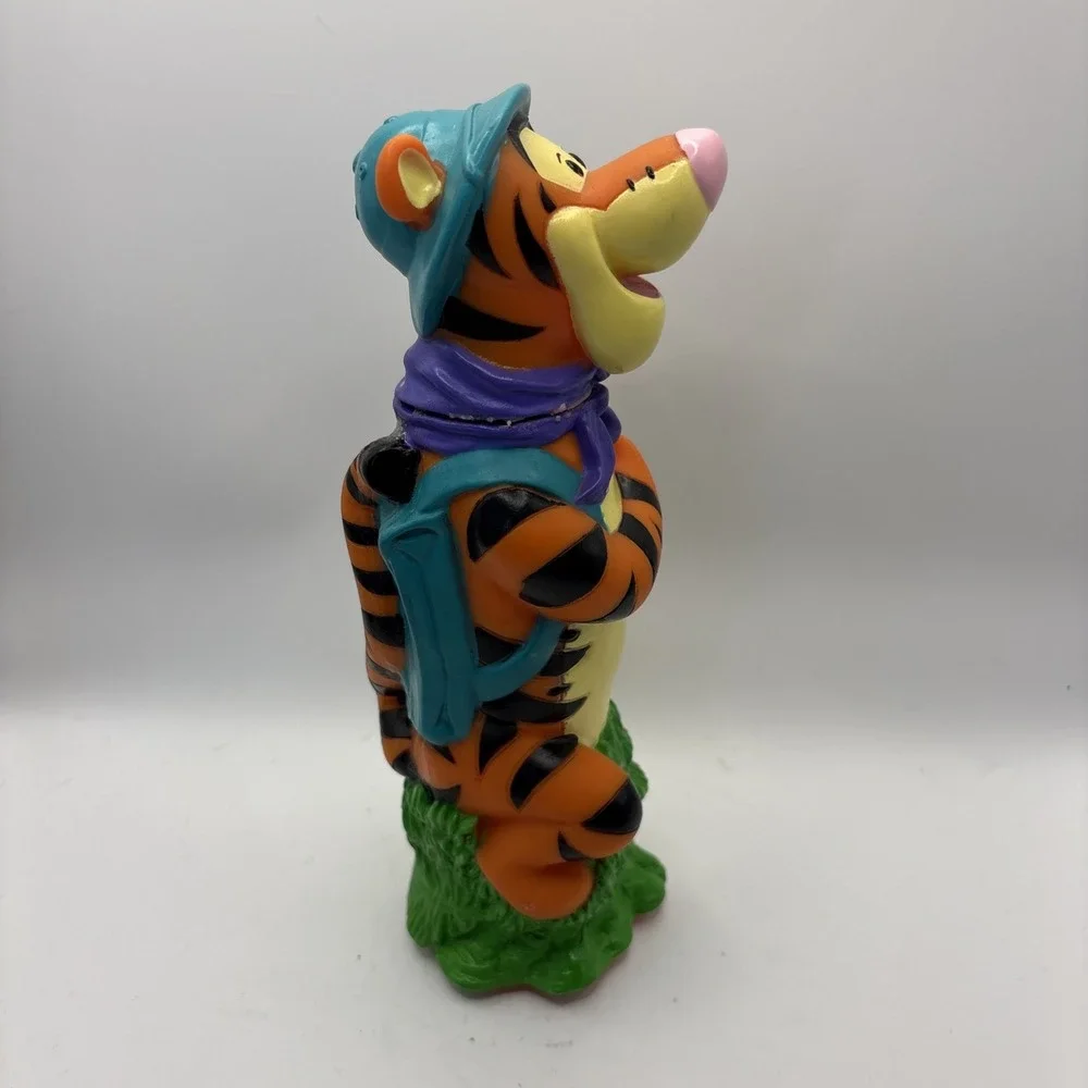 Vintage 1997 Disney TIGGER Johnson & Johnson Decorative Bubble Bath Bottle EMPTY